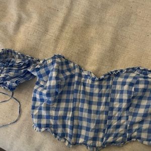 For Love and Lemons Gingham top